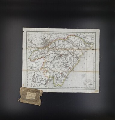 7f58e83d-8448-4175-b60f-7293df345806.jpg; 1957-0088-HHI; Kaart van Zuid-Holland.; kaarten (representatie)