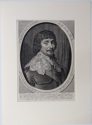 84494ad3-ca73-4074-96f1-bf7fb81cfbbf.jpg; 1958-0062-PRE; Frederik V, keurvorst van de Palts, koning van Bohemen; prenten