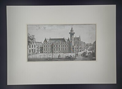 9a94ed95-e95e-4e71-9114-d8005b56244d.jpg; 1956-0193-PRE; Stadhuis te 's-Gravenhage; prenten