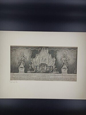 9c7a7a7e-866b-49da-bfcc-f32c430009fd.jpg; 1956-0194-PRE; Ontwerp voor het rouwvertrek van Prins Willem IV, 1752.; prenten