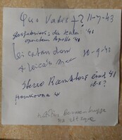 Berssenbrugge_doosA_nota2.jpg; 2010-0128-PRE/b; Bombardementsschade Rotterdam; stereofoto's