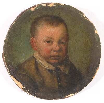 a5196bd6-9af6-40c1-b36f-97b22e2c348a.jpg; 0000-0036-SCH; Miniatuurportret jongenskopje.; portretten
