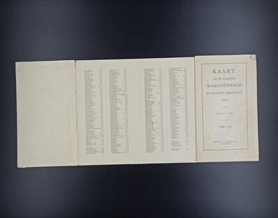 b18d420d-b35a-4ef7-92d9-73bb21d6d823.jpg; 0000-0072-HHI; Kaart van de gemeente 's-Gravenhage en naaste omgeving.; topografische kaarten