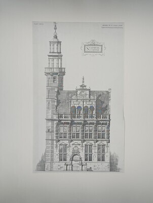 b2dcbe3b-4803-480e-b468-7c7d75185e74.jpg; 1956-0002-HHI; Stadhuis Den Haag; prenten