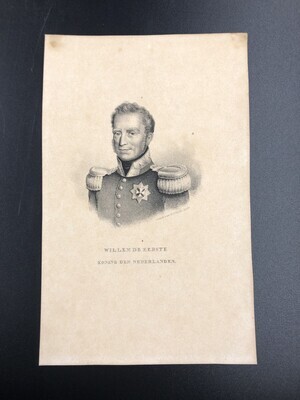 b61fb3d6-9964-4654-b61a-124bbdeff327.jpg; 1997-0287-HHI; Portret koning Willem I.; prenten