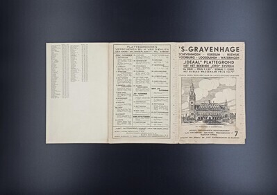 ba874d4b-19b3-4b77-a93f-b3312ac494f1.jpg; 1972-0007-HHI; Kaart van 's-Gravenhage, ca 1935.; prenten