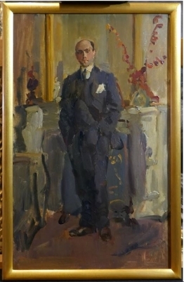bb3d1918-0c22-49b6-9e51-0b6a7bf86223.jpg; 2014x0001-SCH; Portret van Alexander Voormolen (1895-1980), Nederlands componist.; portretten