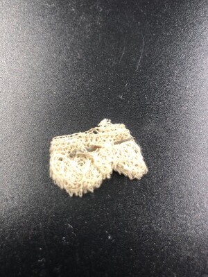 bdb98a45-4b3c-4497-913f-38412698f934.jpg; 1960-0274-KPO/011; Stukje kant ongeveer halve meter ; borduurwerk