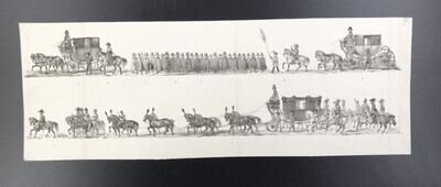 c5fb611d-82d7-4f5e-9034-b5893f4b8412.jpg; 0000-0050-HHI/3; Begrafenisstoet van Frederika Louisa Wilhelmina 1e koningin der Nederlanden, 26 oktober 1837.; prenten