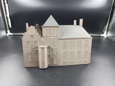 c6763fdb-880c-4338-9601-a44d47223d5c.jpg; 1941-0001-MHO/75; Model van gebouw langs de Hofvijver; gebouwen