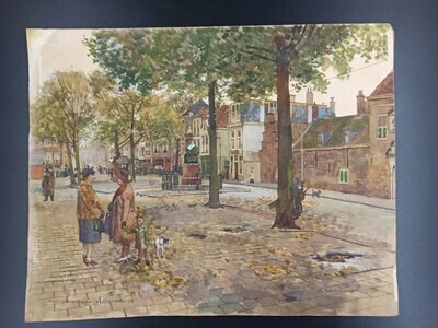 c8fda56f-c077-405e-aff1-f95de6b23df2.jpg; 2012-0419-TEK; Paviljoensgracht te Den Haag; stadsgezicht