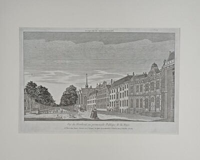 ce15902b-235b-4598-830a-383c5a5eb5b5.jpg; 1960-0104-PRE; 'Vue du Voorhout, ou Promenade Publique de la Haye'; prenten