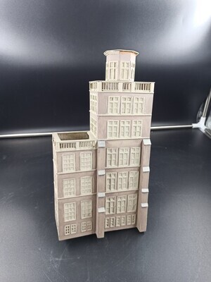 d2beb590-1851-47ae-906d-1cad805c17b2.jpg; 1941-0001-MHO/51; Model van de Mauritstoren; gebouwen