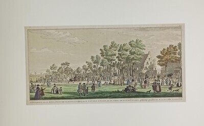 d642efb7-5a5b-4e1c-945b-83925f012cf7.jpg; 1974-0215-PRE; De Harddraverij om de Gouden Zweep bij het Haagsche Schouw; prenten