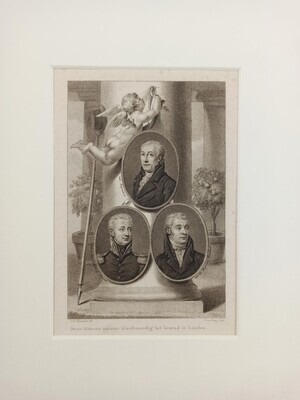 d86261e5-10ab-409f-a37d-a74016d281cb.jpg; 0000-0560-PRE/OB; Het driemanschap: van Hogendorp, van der Duyn van Maasdam en van Limburg Stirum.; prenten