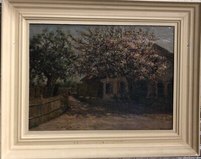 deeef859-f19d-4d4c-bb82-d1c79c5fa116.jpg; 1981-0009-SCH; Boerderij Fokke, Wassenaarseweg.; schilderingen