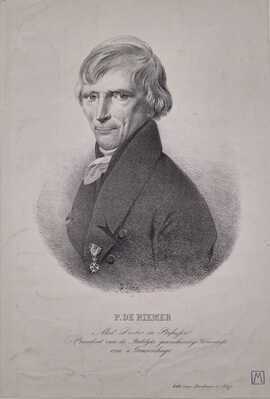 e48cd21c-d013-48f8-9783-5b475c4e7252.jpg; 1880-0001-SCH; Portret van Prof. P. de Riemer; portretten