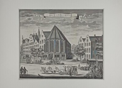 ecbe8d88-1608-4f06-9934-dc132da937ec.jpg; 1958-0073-PRE; 'De Vleeschhal'.; prenten