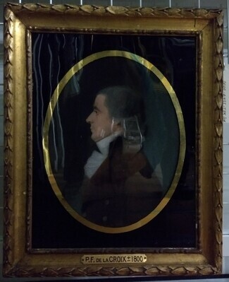 f0a3f459-27ac-4b96-b114-4785a7b006f7.jpg; 0000-0435-TEK/OB; Portret van de heer Abels; tekeningen