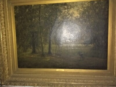 f0f90a20-de51-4a1d-9203-c065cb306b14.jpg; 1889-0004-SCH; Herfst in het Haagse Bos.; schilderingen