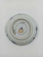 f1c10f20-21bb-44df-a012-d8c067f9b838.jpg; 0000-0507-OCE/5a-b; Kop en schotel van wit steengoed met blauwe decoratie; koppen (drinkgerei)