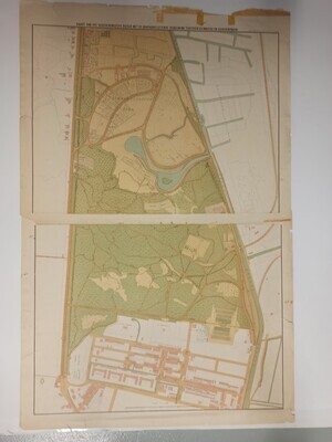 f7a13466-f69d-47d0-b09e-8d700a4c99fe.jpg; 1986-0258-PRE; Plattegrond van het Van Stolkpark en omgeving.; topografische kaarten