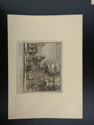 fc02a9ff-d70c-4ec3-82b3-bc806ed46892.jpg; 1986-0285-PRE; Aankomst van de geallierden bij het Huis ter Nieuburg te Rijswijk, 1697.; prenten