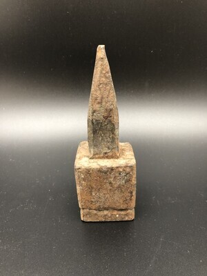 fca4373d-d8ca-4d38-8faa-f4612987652a.jpg; 0000-0216-OMO; Matrijs met stempelvorm van gekroond wapen van Den Haag; matrijzen (druktechniek)