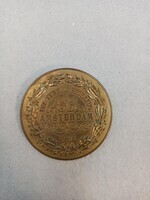 fd3e625f-7a05-44df-b994-4248cbbbfa32.jpg; 1997-0534-HHI; Prijspenning van de Internationale tentoonstelling Amsterdam 1902; metaal