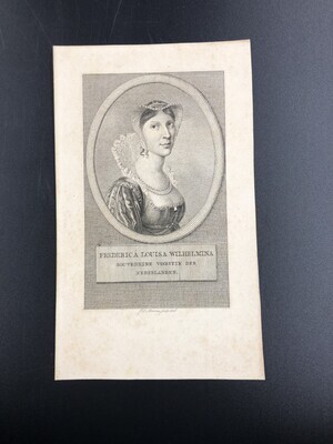 fe0bd6a7-edce-4c76-bc36-de225c77e2c9.jpg; 1997-0280-HHI; Portret van prinses Frederica Louise Wilhelmina (1770-1819).; prenten