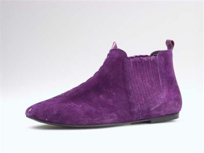 00025.jpg; 00025; Ongevoerde hoge schoen met elastieksluiting; elastiekbottine