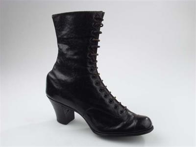 01434.jpg; 01434; enkellaars met rijgsluiting; rijgbottine