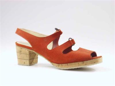 03100.jpg; 03100; sandaal met wreefband en enkelbinding; sandalet