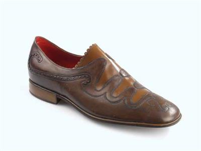 03636.jpg; 03636; 'Octopus'. Inzending voor de International Shoe Design Competition (I.S.D.C.) van 1969.; loafer
