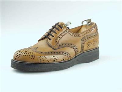 06259.jpg; 06259; Brogue molière met derbysluiting. Bovenwerk identiek aan 02057, maar ander onderwerk.; derbymolière