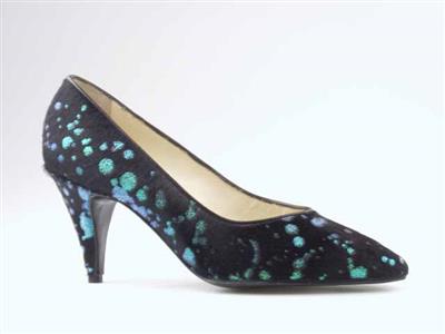 07193.jpg; 07193; instapper met verfspatdecoratie; pump