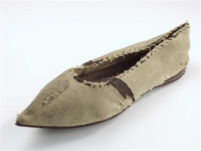 08369.jpg; 08369; ballerina met paisleymotief; huisschoen