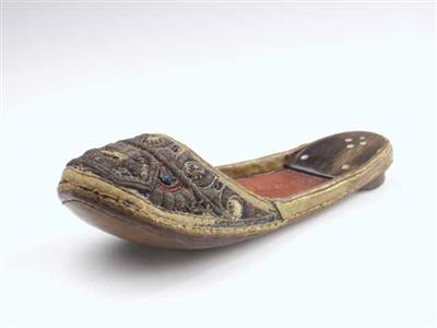 08462.jpg; 08462; instapper zonder hiel met metalen hak; muil