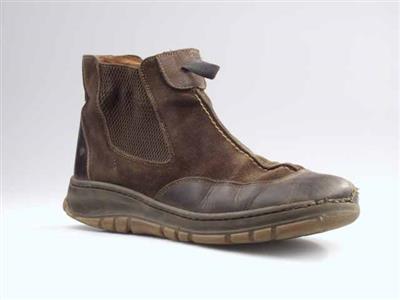 09811.jpg; 09811; hoge schoen met elastiek inzet; elastiek bottine