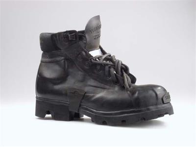 09967.jpg; 09967; Hoge schoen met vetersluiting; derbybottine