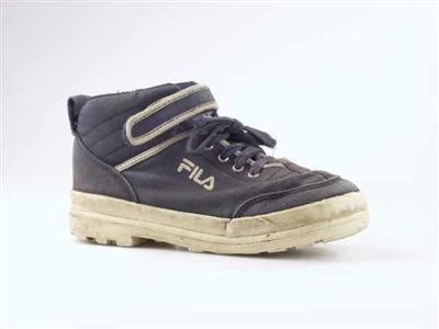 10100.jpg; 10100; hoge schoen met vetersluiting en klitte band; sneaker