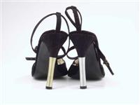 10428..jpg; 10428; sandaal met enkelbinding en verwisselbare hakken.; sandalet