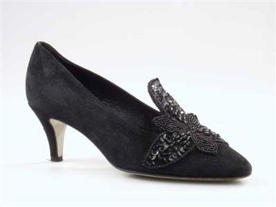 10792.jpg; 10792; instapper met glaskralen decoratie; pump