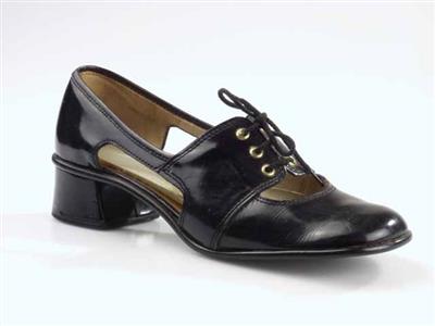 11641.jpg; 11641; Open schoen met vetersluiting.; veterschoen