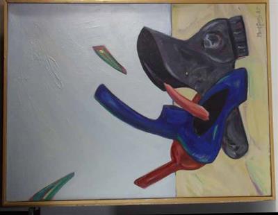 85015.jpg; 85015; Tongschoenen II; schilderij