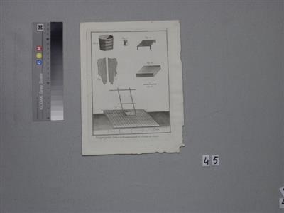 85113.jpg; 85113; 'Hongroyeur, Suitte de la Planche précédente et travail du Grenier'.; prent