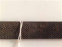 89451.1.jpg; 89451; werktuig met verschillende oppervlakken om zolen, zoolranden en hakken glad te maken en af te werken.; rasp