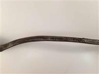 89555.1.jpg; 89555; gereedschap voor het afvijlen van houten pennen op de binnenzool van een laars; houtenpennenrasp