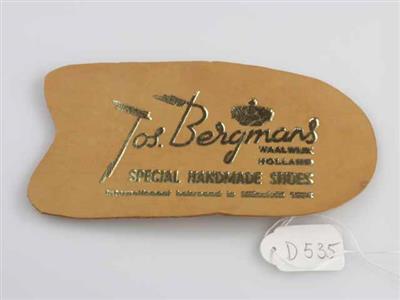 95535.jpg; 95535; Hlave inlegzool met bedrijfsgegevens; halve inlegzool