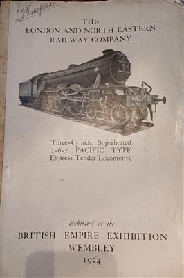 8381c9b9-450d-45d4-a2f9-c73462f7a20d.jpg; NYMR/2025/156; Papers and drawings by the London and North Eastern Railway Company Three cylinder superheated 4-6-2 Pacific type express tender locomotive; Other